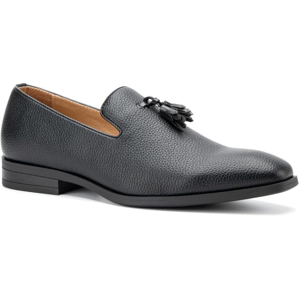 imageMeijiana Mens Loafers Wedding Dress Shoes SlipOn Loafers for Men Tuxedo Suit ShoesBlack29