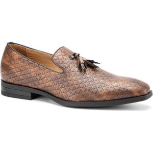 Meijiana Mens Loafers Wedding Dress Shoes Slip-On Loafers for Men Tuxedo Suit Shoes(Multicoloured-25)