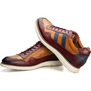 Meijiana Men’s Oxford Shoes – Blue – Casual Dress Shoes(Multicoloured-12)