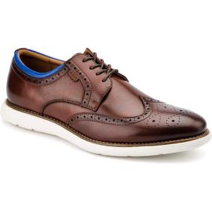 Meijiana Men’s Oxford Shoes – Fashion Light Casual Business Shoes(Brown-08)